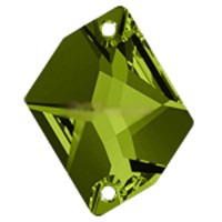 3265 Olivine 20x16mm