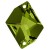3265 Olivine 20x16mm